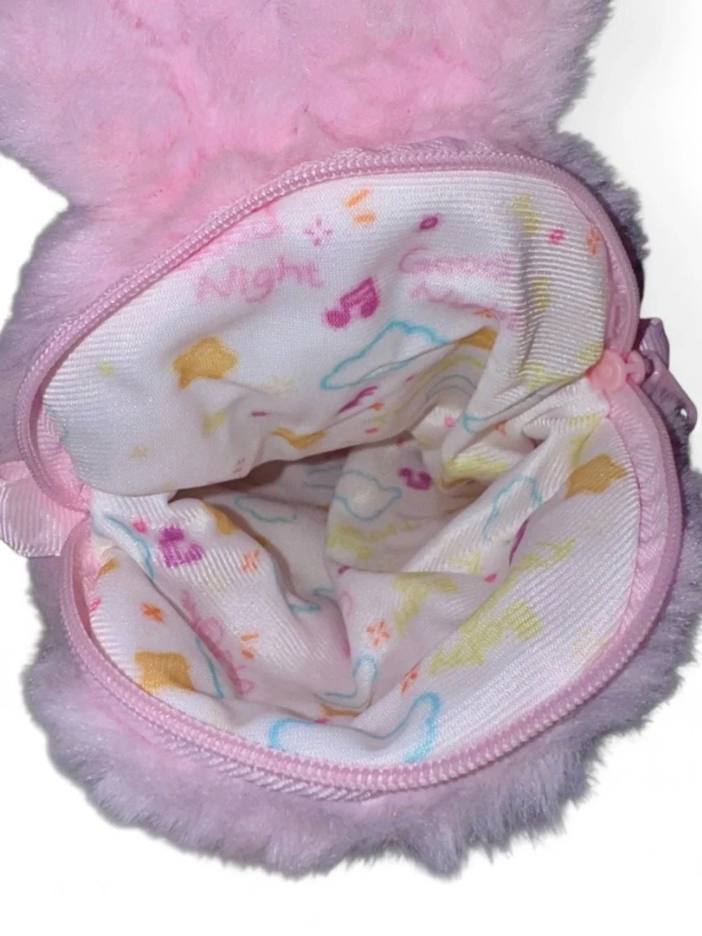 Baby Three Mobile Hanging Bag – Pink Bunny Plush Purse 🐰🩷